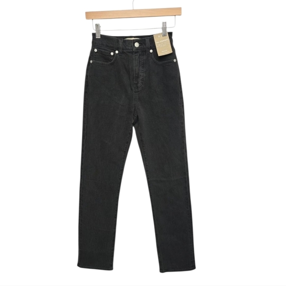 Madewell 90s Straight Smoothing Highrise Jeans - Picture 2 of 6